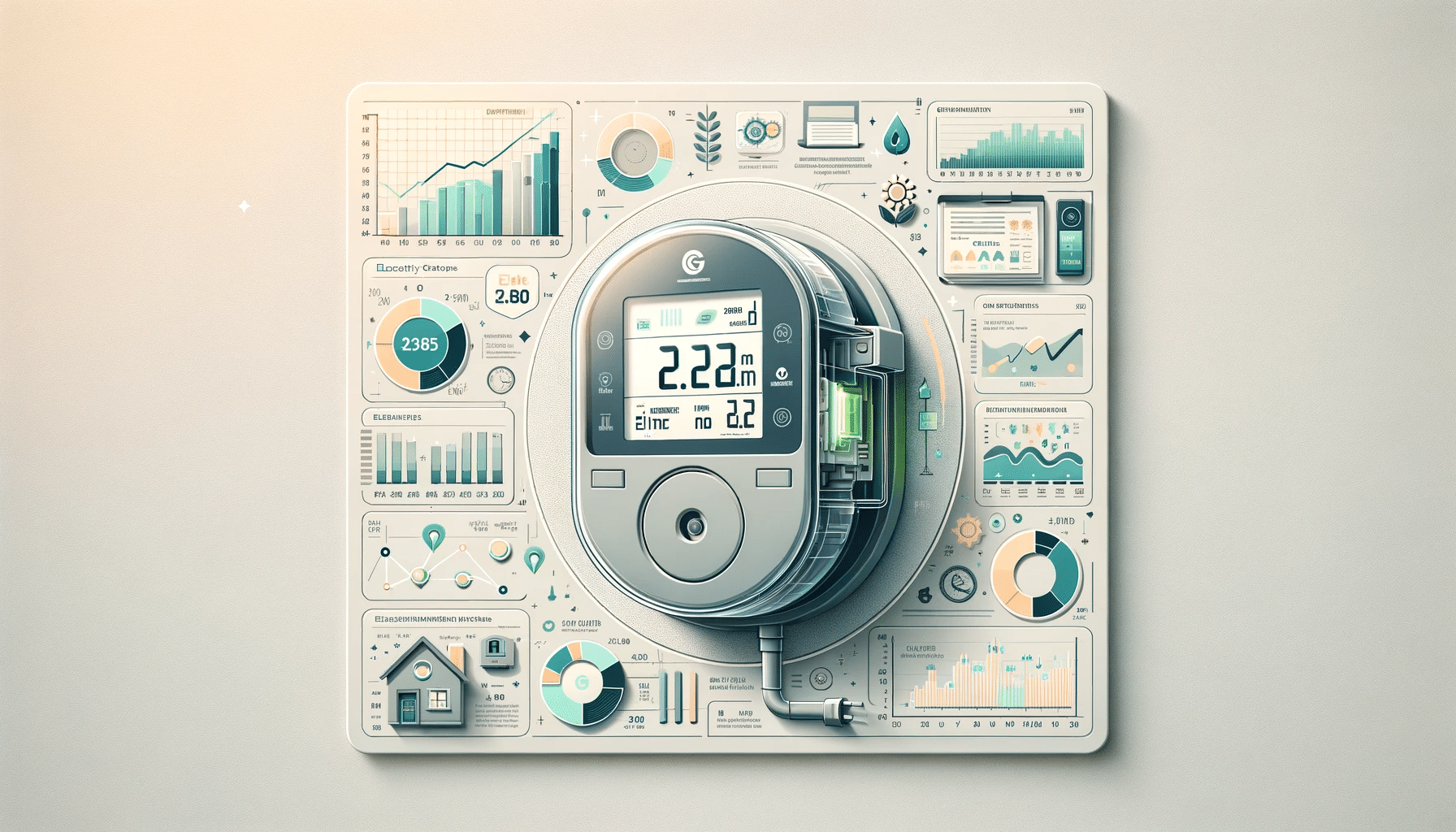 AMI future smart grid with renewables and connected consumers